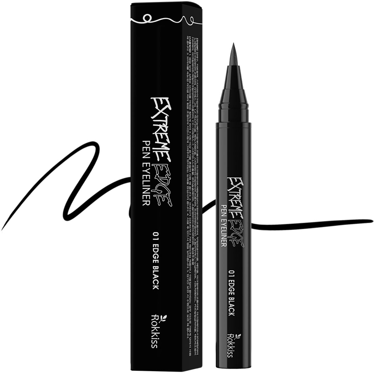 Extreme Edge Pen Eyeliner 0.5g Edge Black 1 Piece