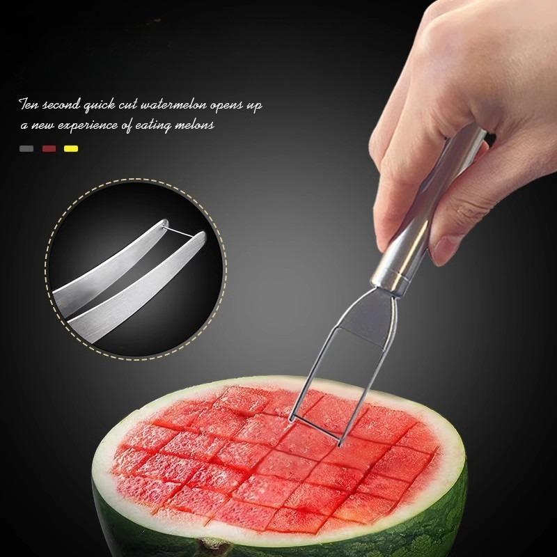 Multi-functional Watermelon Slicer and Fork