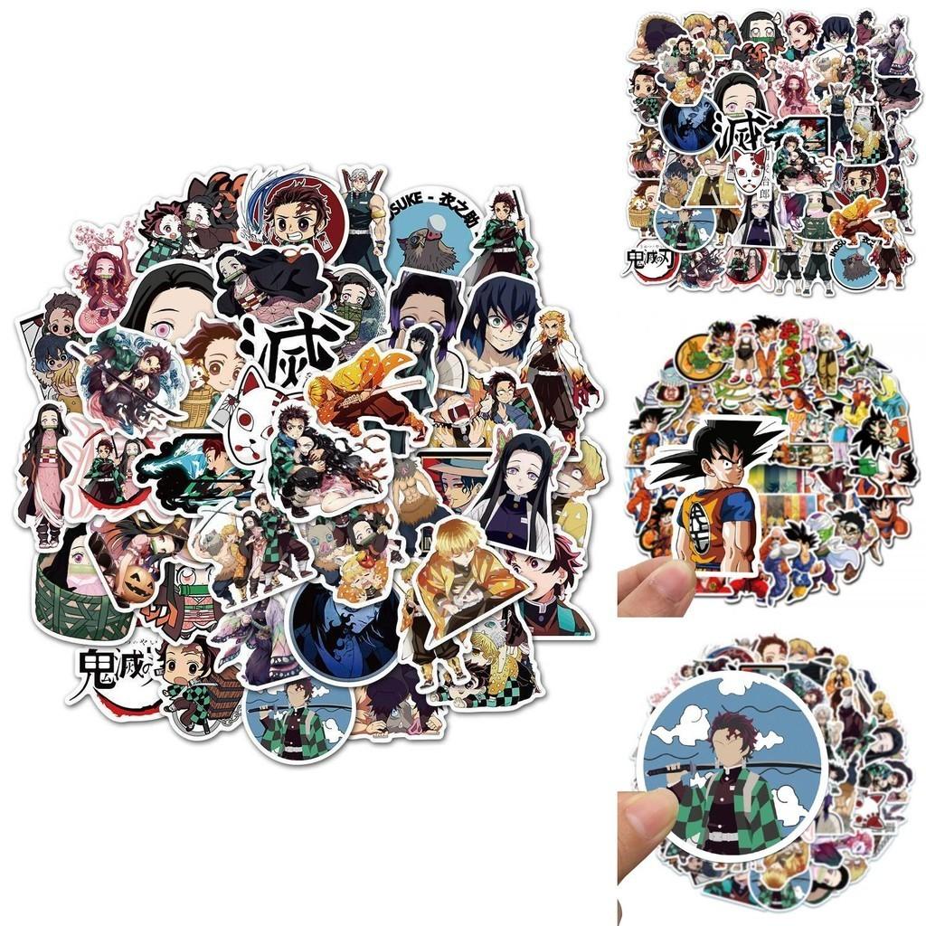 High-quality "demon Slayer" Graffiti Stickers Colorful Cartoon And Fresh Designs Pack Of 50 Stickers