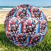 Superhero Print Size 5 Soccer Ball, PU Wear Resistant Football for Match Training and Daily Practice, Birthday Gift for Soccer Fans