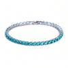 European & American Men's and Women's Hip-Hop Copper Zircon Tennis Bracelet 4.0