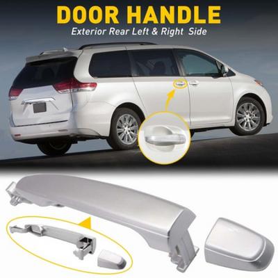Ytterhandtag Bakre Höger Passagerare Dörr 2004-2010 Passar Toyota Silver Sienna