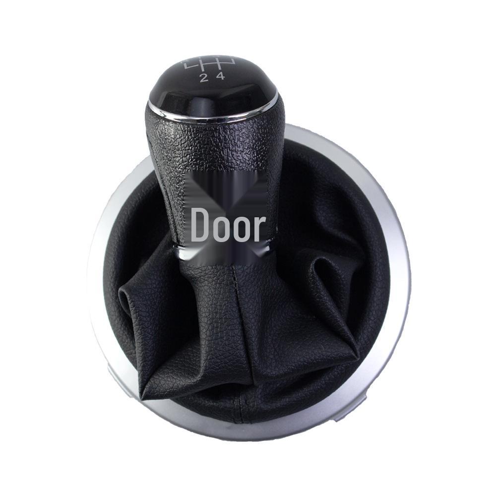 

Аксессуар для замены ручки переключения передач и пыльника Volkswagen GOL (Механическая коробка передач) Black Frame Black Stitching