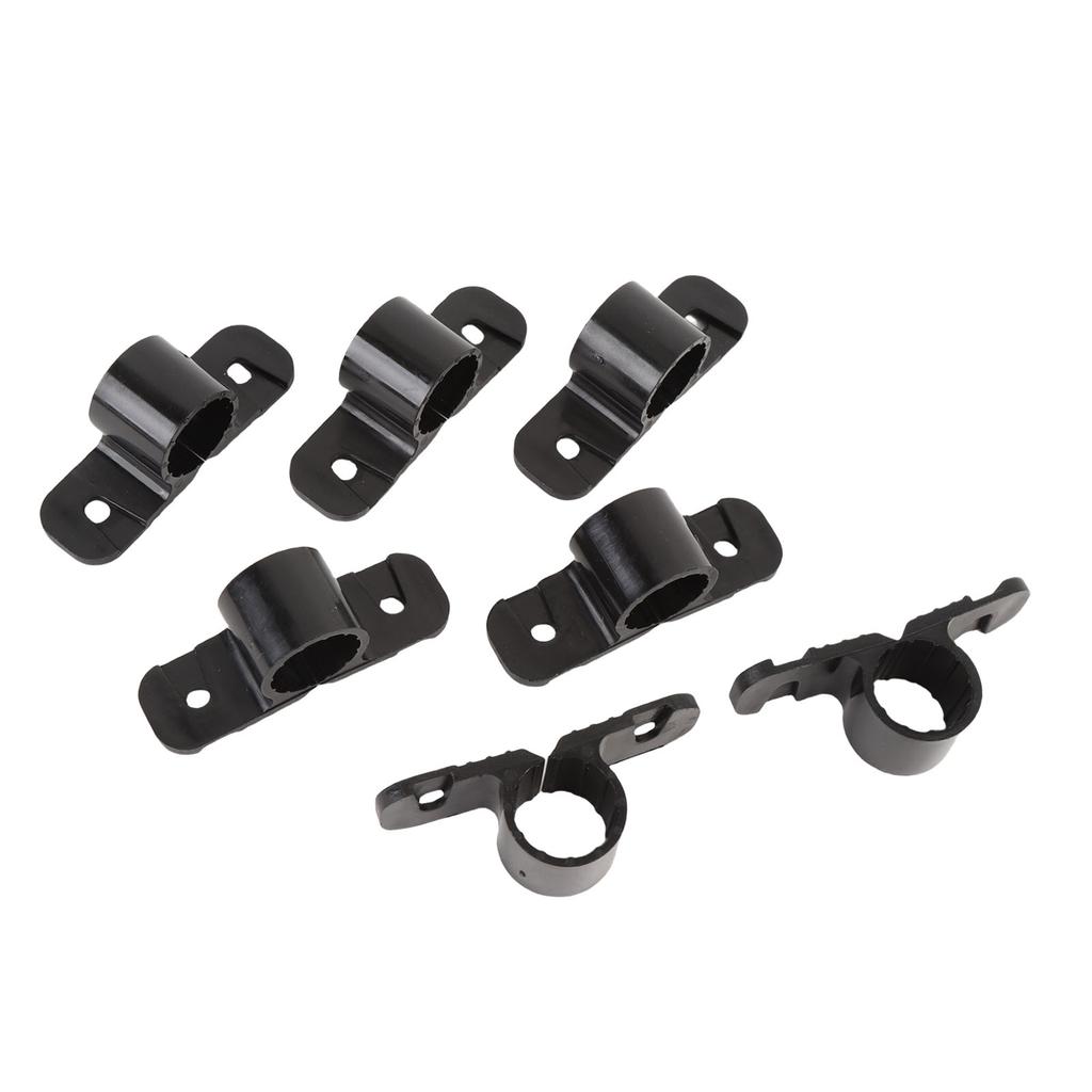 50 Set Suspension Clamp Tool Plastic with Gears for Hose Pex Copper CPVC Pipe Clamps 1 2in
