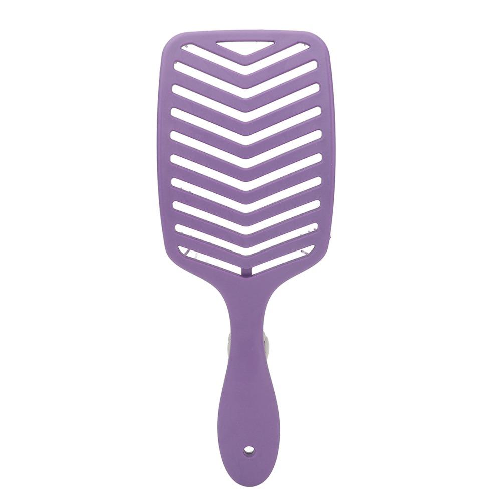 4pcs Ergonomic Design Curved Vent Brush Durable Styling Tool Home Use Vent Massage Brush  For Women