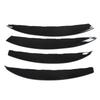4 Pcs Front Fog Light Grille Trim Eyelid Eyebrow Wind Knife Strip Replacement for  ‑  C‑Class W206  06