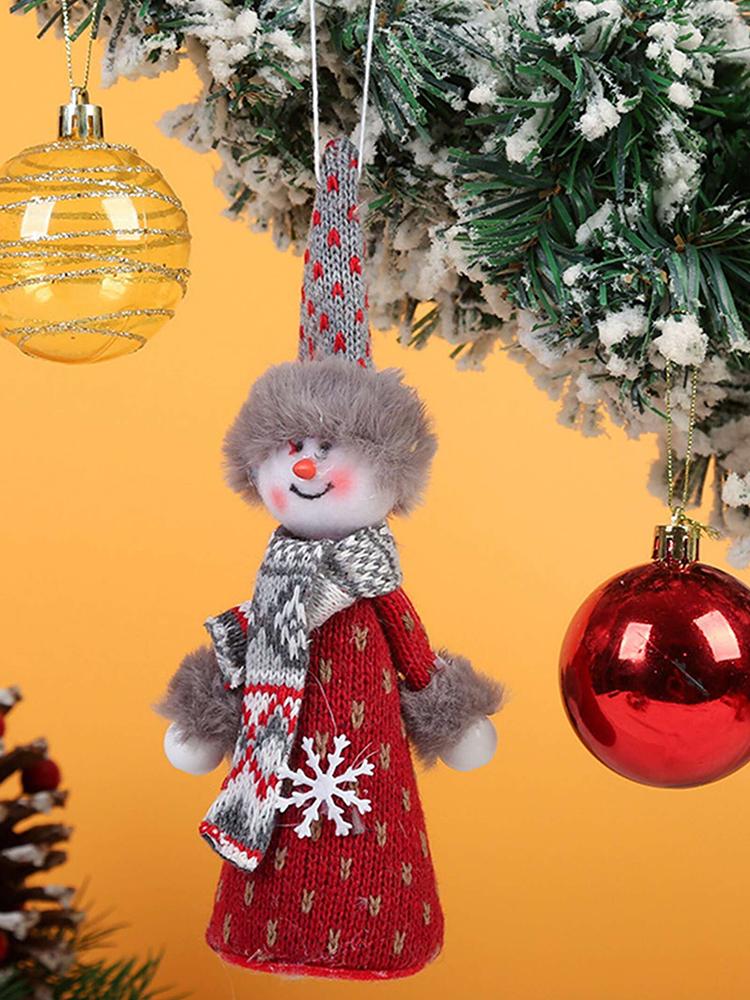 1 ks - Kreativní vánoční ozdoby Sněhulák, Jelen, Přívěsek Starý muž, Přívěsek na vánoční stromek