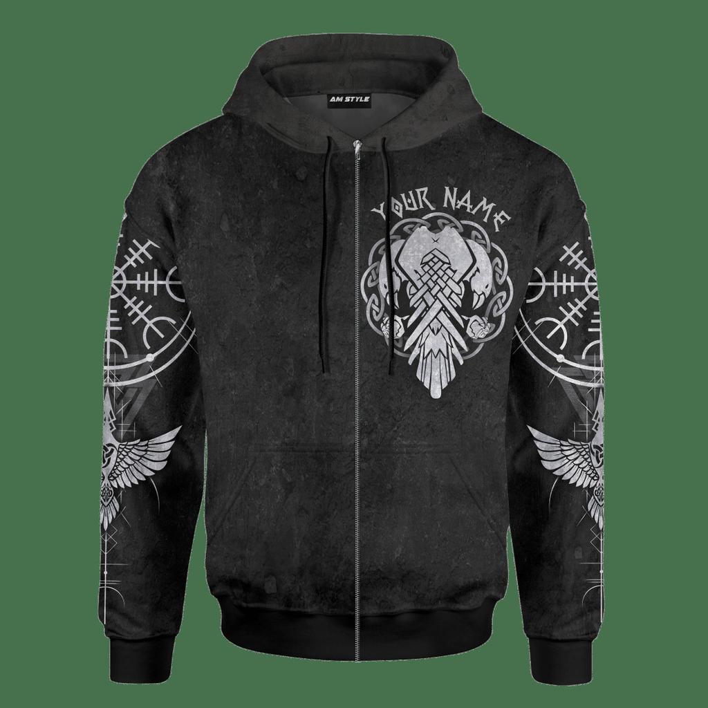 Spring Women's Long-sleeved Sweatshirt Creative 3D Digital Tattoo Print Loose Casual Zipper Jacket