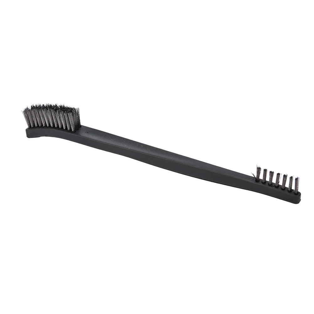 3pc Double Head Mini Steel Wire Brush Cleaning Stain Removing Rust Removing Special Brush Cleaning Tools