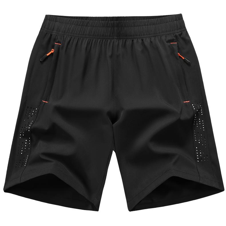 

Men s Cropped Shorts, Quick Drying Pants, Casual Pants, Sports Pants, Ice Silk Pants, Men s Running Pants, Beach Pants, Fitness Pants Men s XXXL чёрный