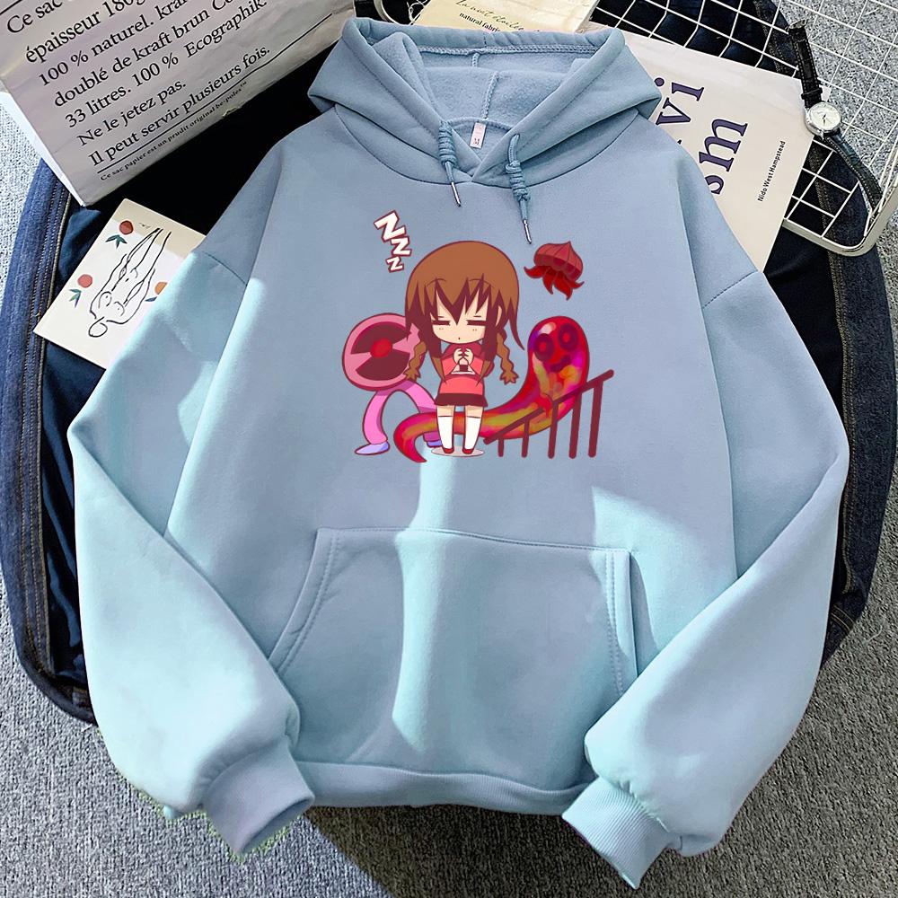 Yume Nikki Hoodie Cute Funko Pop Comic Sweatshirt Fleece Comfortable with Hooded Clothing Women/men Casual Long Sleeve Pullovers