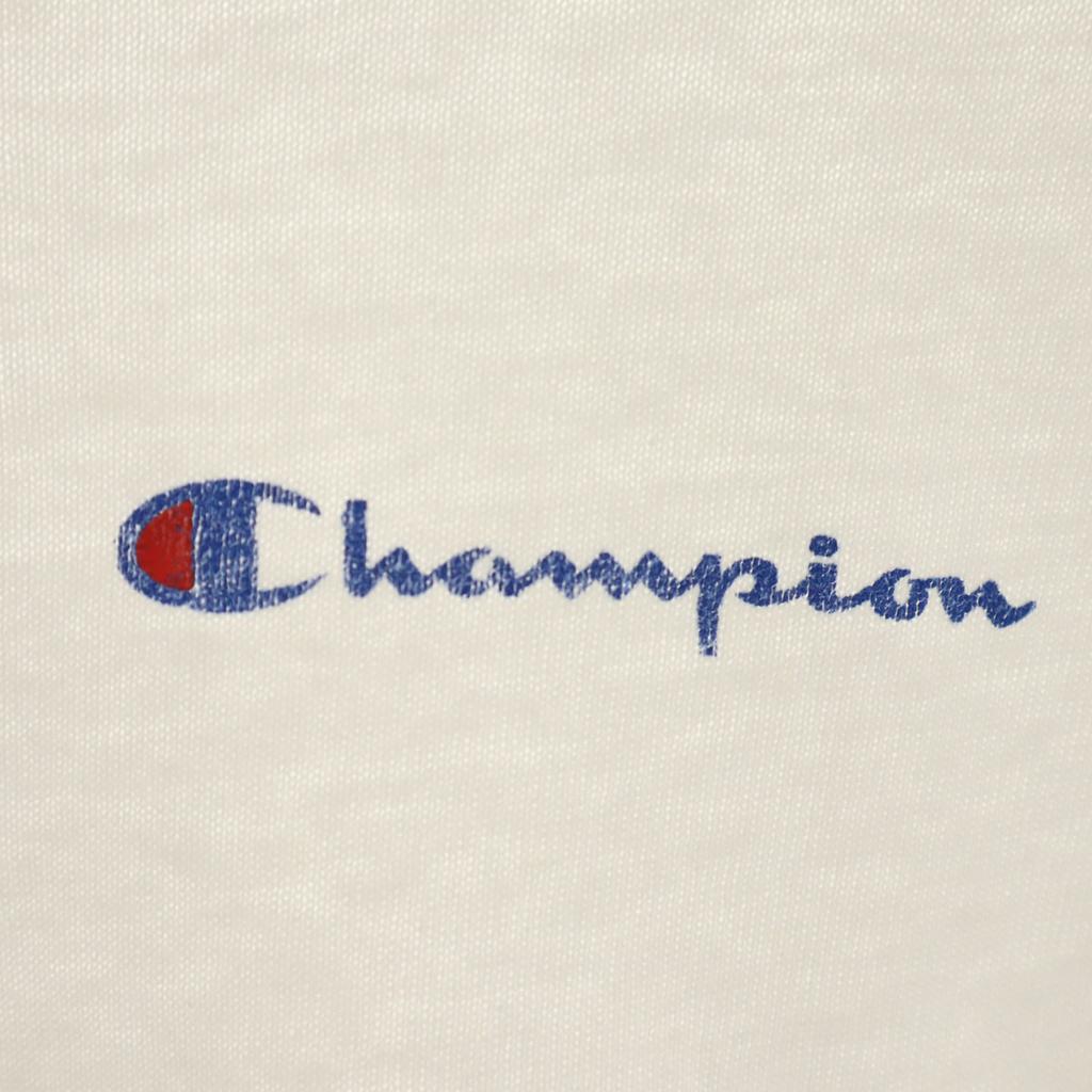 Champion Short Sleeve T-shirt M White Men's Used