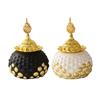 Ceramics Spherulite Aroma Burner Incense Burner Aromatherapy Middle East Inspired Yoga Garden Camping Decorations for Home