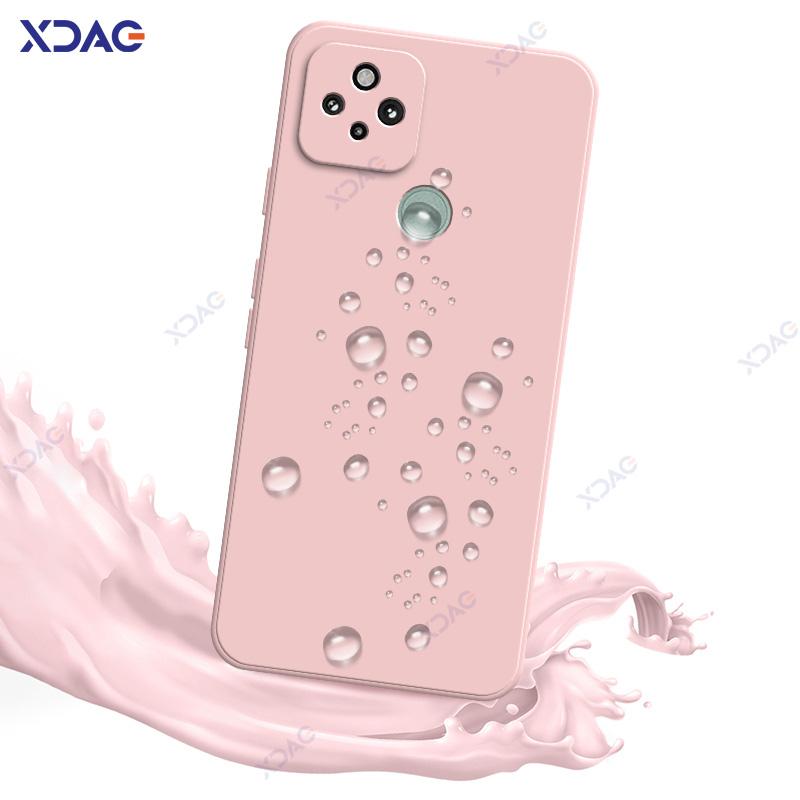 Luxury Square Liquid Silicone Cases for Google Pixel 5 A 5A Pixel5 5G Global 360 Soft Anti Fall Phone Cover Bags Coque