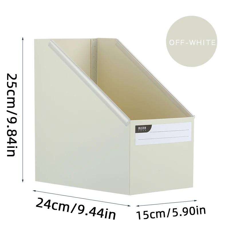 Student Foldable Desktop Books Sorting Storage Box A4 Size Office Stationery For Various Functions
