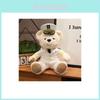 Plush Captain Teddy Bear Toy For Kids Soft Stuffed Animal Gift For Children