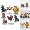 Godzilla Movie King Of The Monsters Cute Mini Action Figures Collectible Set