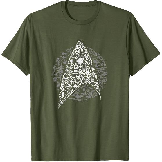 Star Trek: The Original Series Iconic Mashup T-Shirt