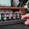 IPS Color Screen Nixie Tube Digital Alarm Clock Creative Colorful USB Retro Table Clock