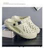 2025 Men's Closed-Toe Thick-Soled Summer Garden Sandals - Sporty, Casual, Plus Size.