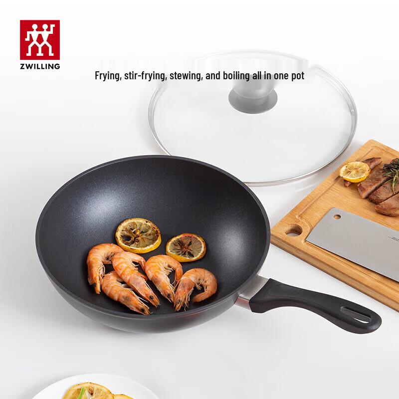 Zwilling Motion L 30cm Non-stick Flat-Bottom Wok