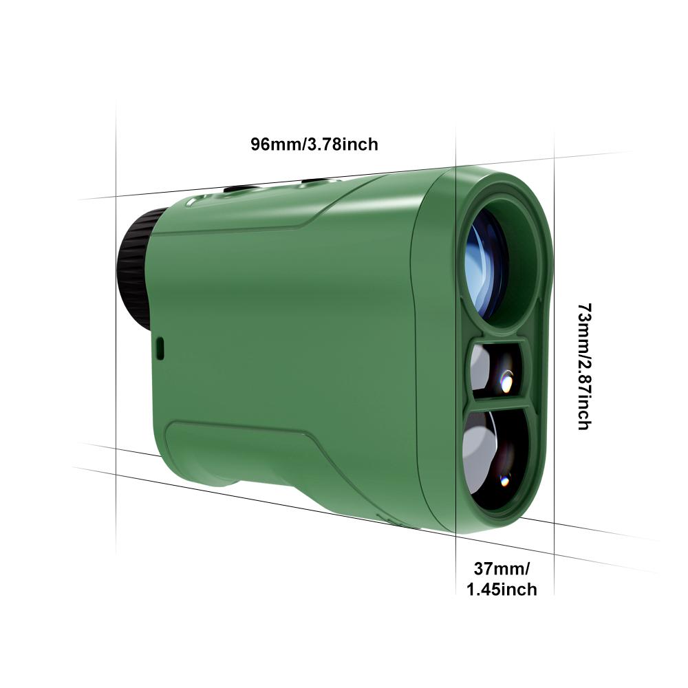 REVASRI 600/1000m Multi-function Laser Rangefinder for Golfing and Hunting with Range and Speed Mode Hunting Durable Lightweight