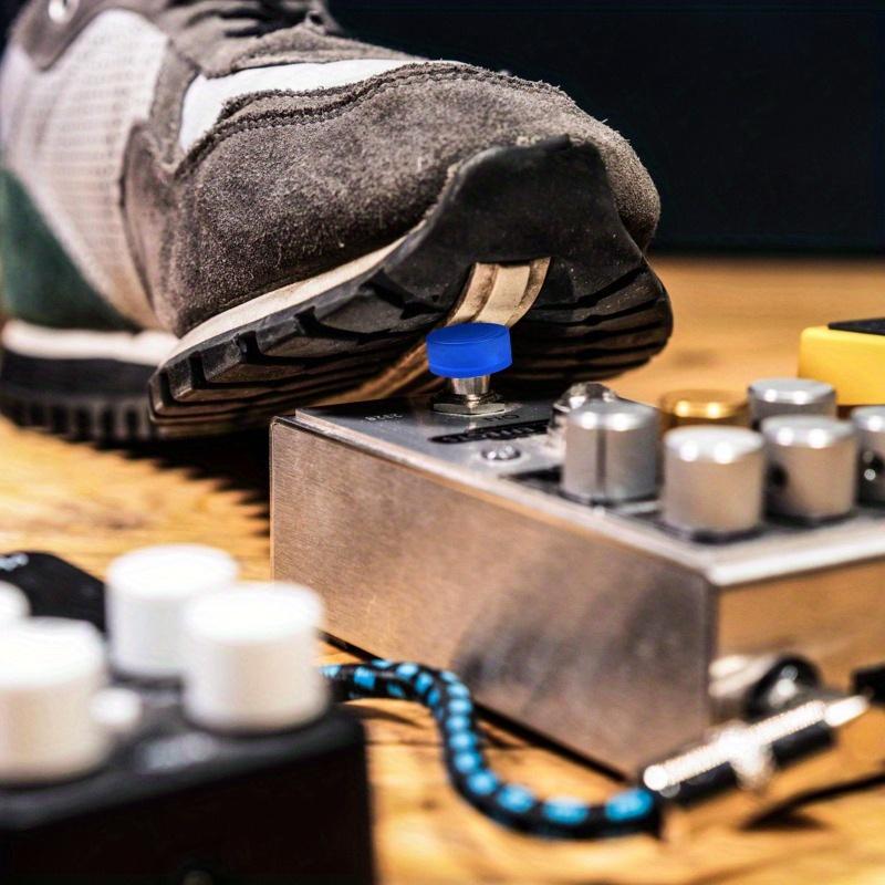 4pcs guitar Guitar Effect Pedal Topper - Enhance Your Footswitch Experience with Electric Guitar Footswitch Cap