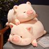 Cute Pink Pig Plush Toy Pillow For Girls And Children Short Plush And Pp Cotton Filling 40x22x20cm