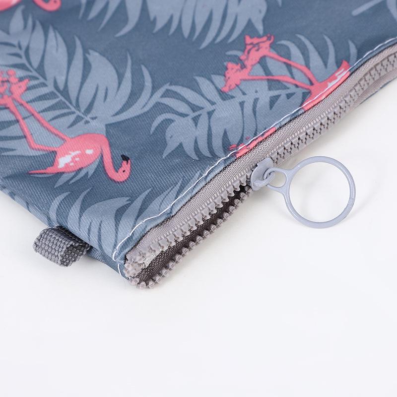 Zippered Cartoon Print Sanitary Pad, Coin, Earphone, Key, Card Storage Pouch