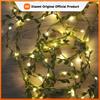 Outdoor Tiny Leaf LED Copper Wire Fairy String Lights Garland Christmas Decorations for Home New Year Wedding Garden Street Lamp