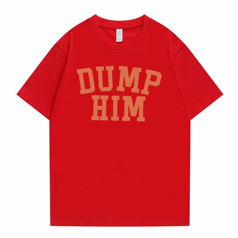 Singer Britney Spears DUMP HIM Same Style Graphic Tshirts Women Casual Tshirt Unisex Y2K Aesthetic Short Sleeve Tops S