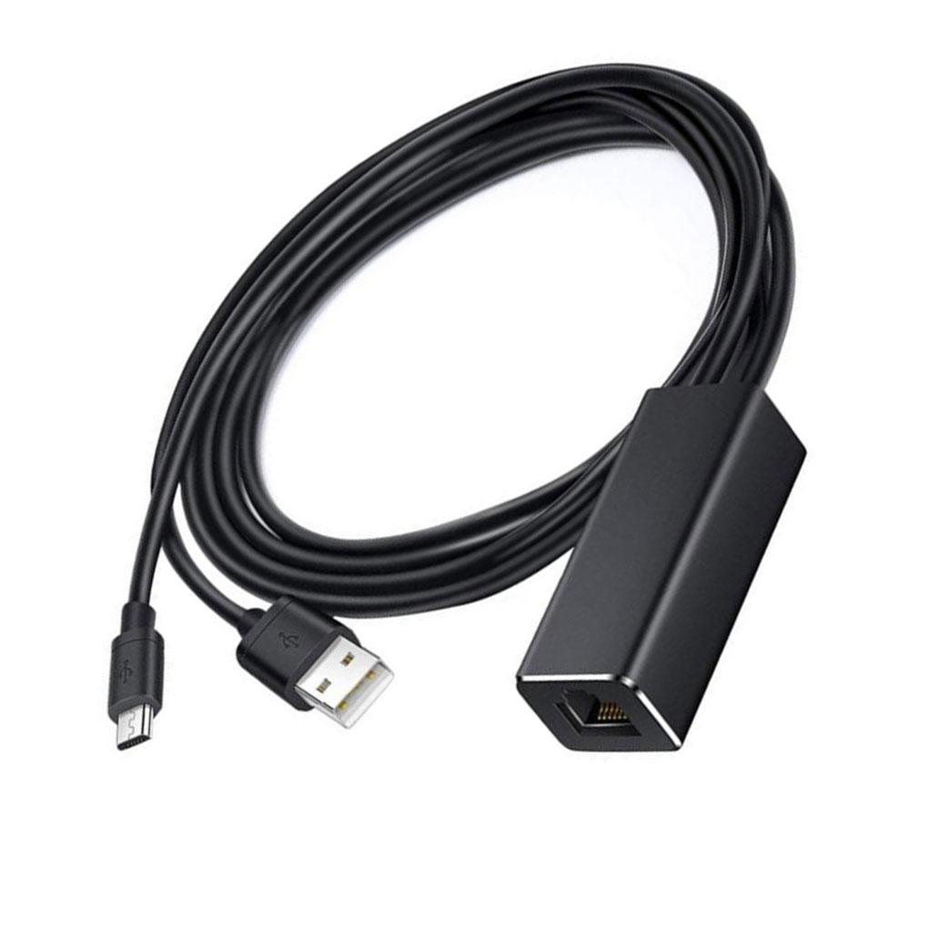 USB Ethernet Adapter Connecting Accessories Professional Television Fitting Stable Network Connector Converter Equipment