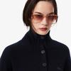 Lacoste Women's Carded Wool Half-Button Sweater AF4010-55N166
