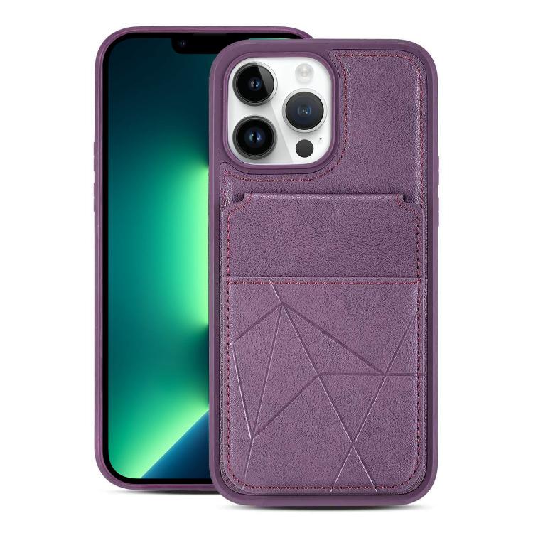 Multifunctional Vertical Flip Card Wallet Holder Vegan Leather Back Phone Case