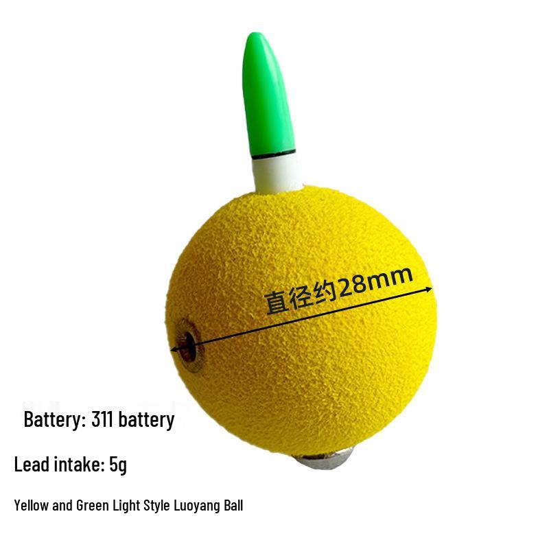 Karausche Automatische Bodenfindende Leuchtende Angelposen Kugel