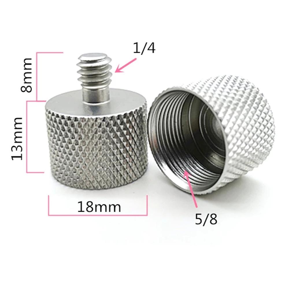 Level Male To Female Mic Thread Adapter Mic Converter Rangefinder Screws Microphone Tripod Adapter