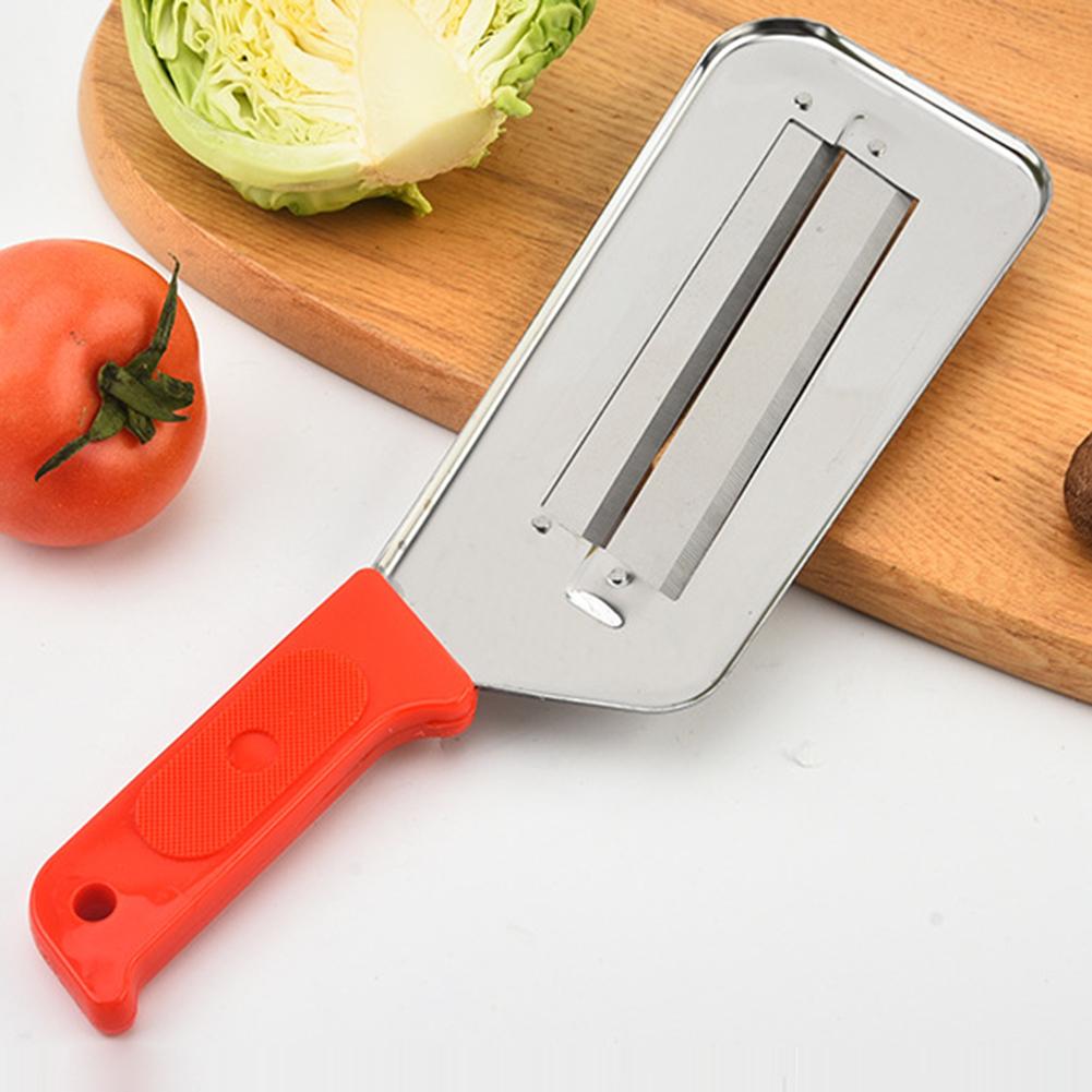 Nerezový struhadlo na zelí Protiskluzový ruční kráječ na zelí Odolný proti opotřebení Čistič šupin ryb Nůž pro výrobu domácího coleslaw