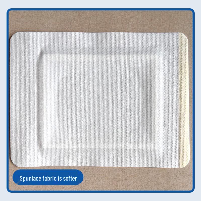 Film ve Nefes Alan Yapışkan Bantlı Büyük Spunlace Non-Woven Su Geçirmez Akupunktur Noktası Alçı Yama