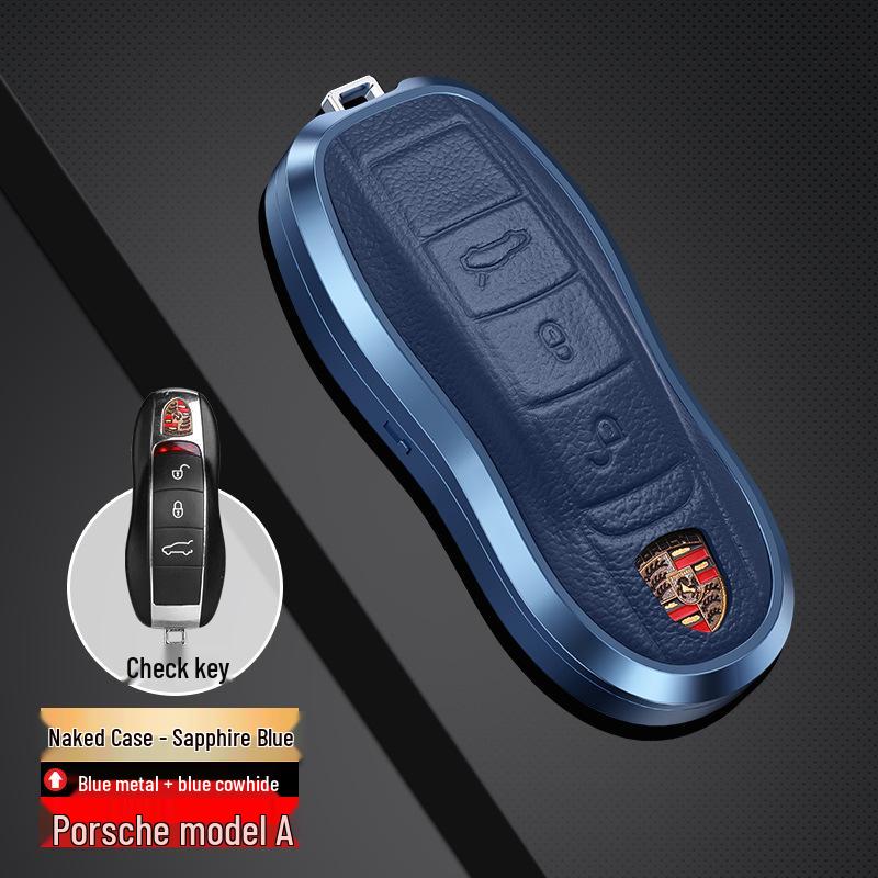 

Porsche Key Case for Macan, Cayenne, 911, Panamera, and 718 Models