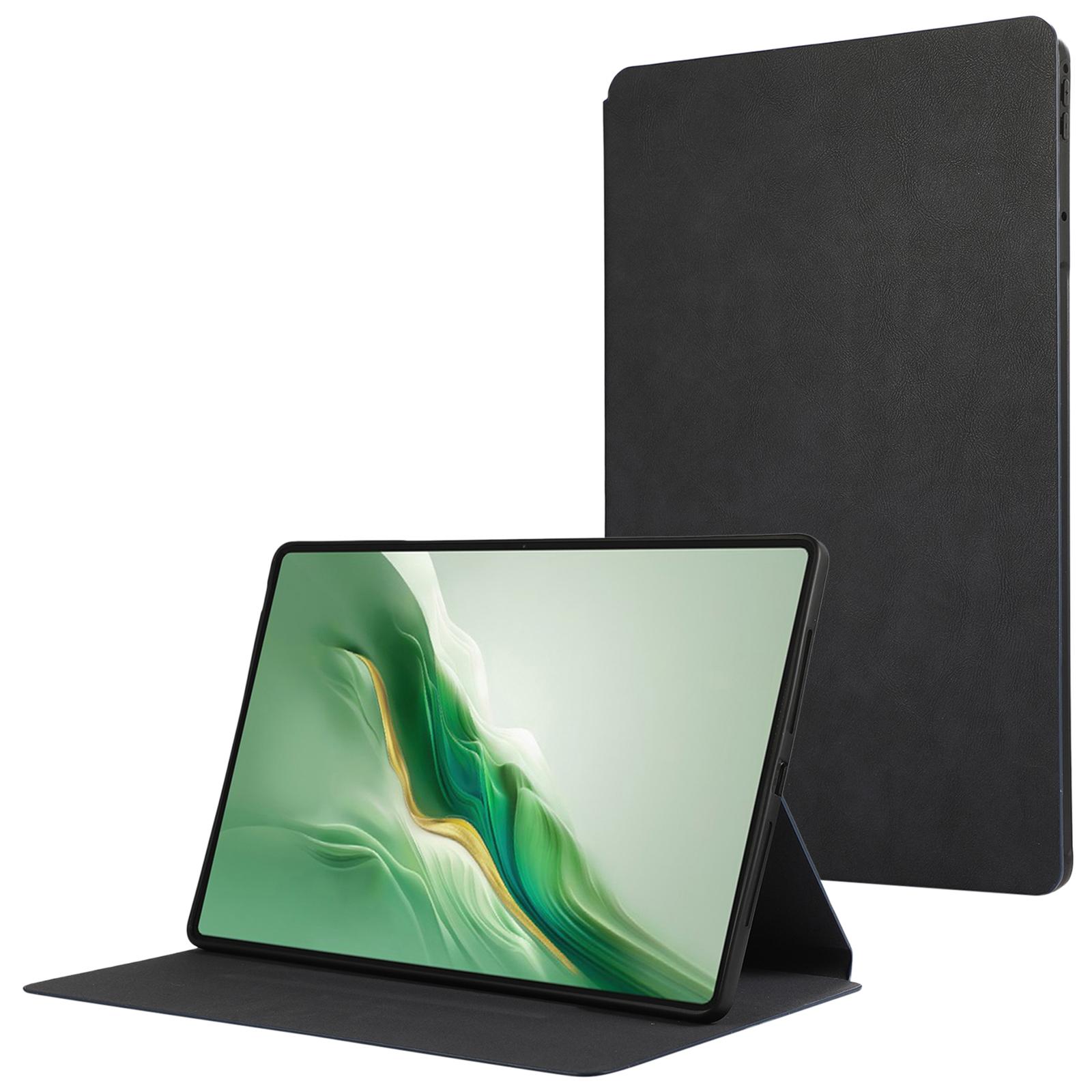 

Для Honor MagicPad 2 12.3 Защитный чехол Противоударный чехол-подставка из ПУ кожи для планшета Black