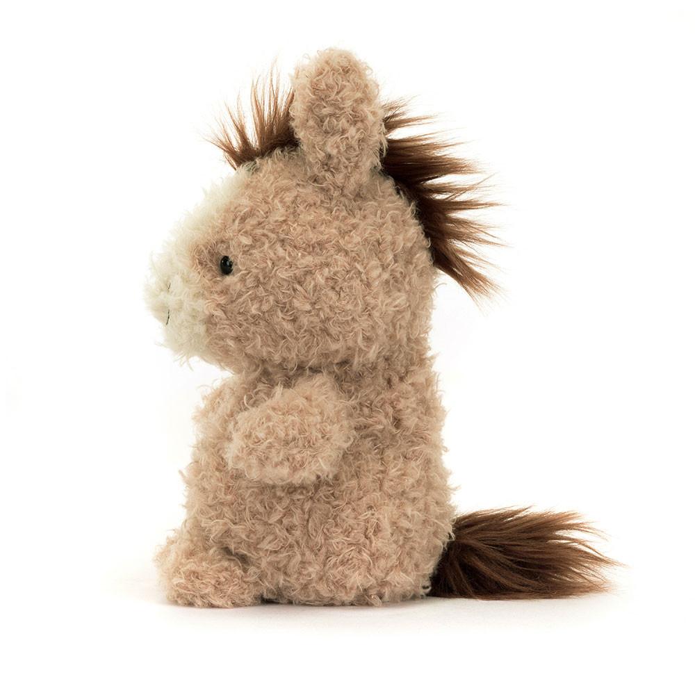 JELLYCAT Little Horse Cute Pony Doll Plush Doll Sitting 18cm Height