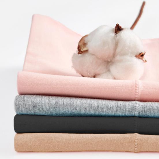 Damen Unterhose Mittlere Taille Einfarbig Baumwolle Po-lifted Gute Atmungsaktivität Elastisch Schnelltrocknend Sport