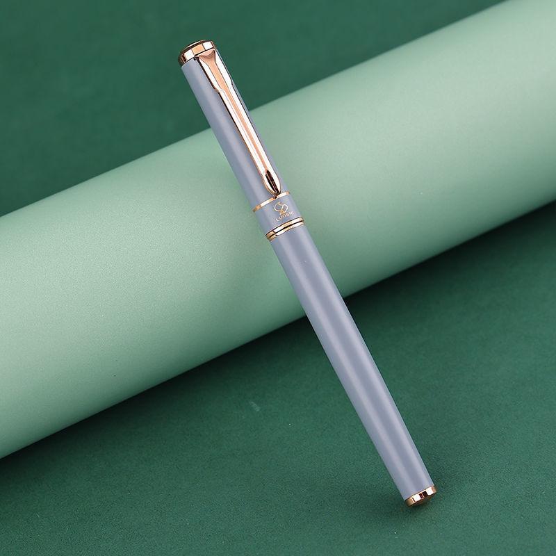 Roche Pen Gift Box With Lettering, Positive Posture, Special For Students, Replaceable Ink Bag, Iridium Pen Gift