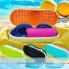 Silicone Anti-Drop Goggle Case: Breathable, Large-Capacity Portable Swim Protection Bag