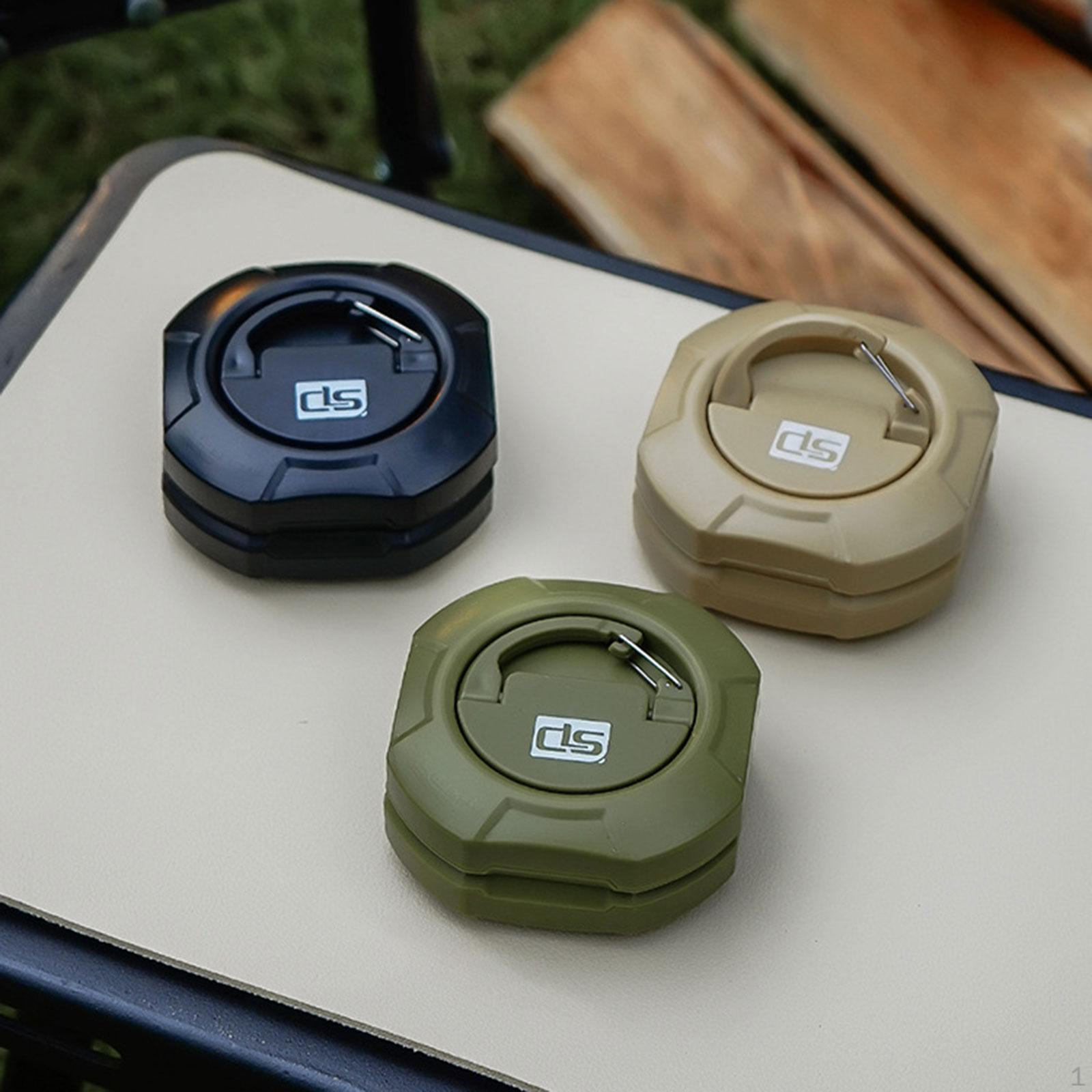 

Кемпинговая вешалка для аксессуаров, фиксирующий зажим, крючок для фонаря для походного барбекю хаки