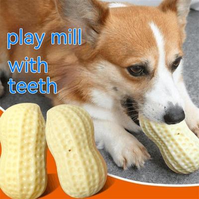 Pet Dog Soundmaking Toy Peanut Relief Tool Zgrzytanie zębami i odporny na gryzienie Corgi Teddy Chai Pies Mały pies