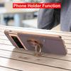 Ring Car Holder Silicone Case For Google Pixel 7 Pro 7Pro Cover Luxury Plating Protection Phone Case For Google Pixel 6A 5A 5G