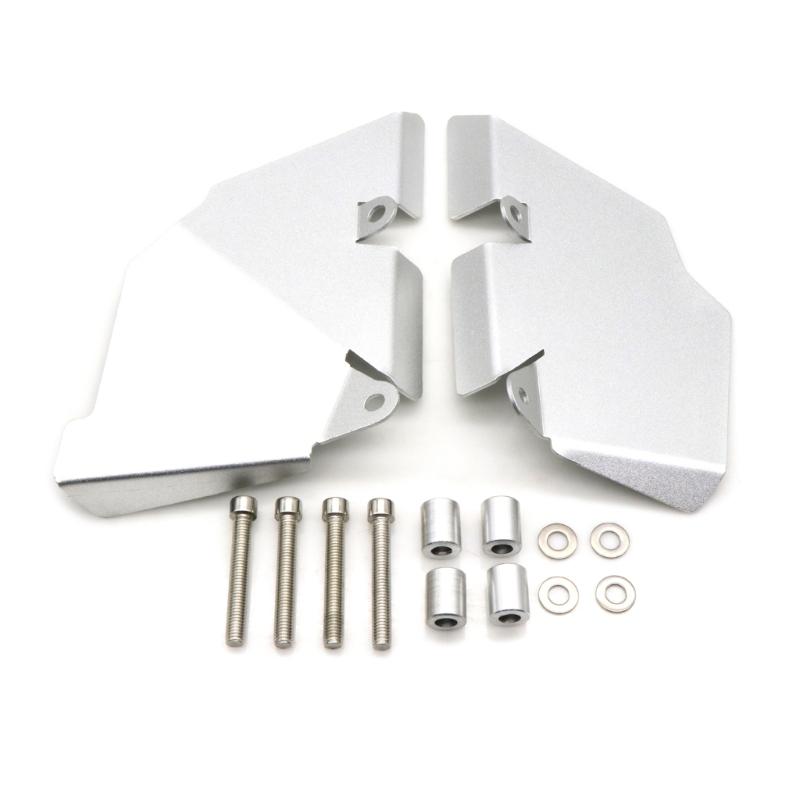 

Compatible for R1200GS ADV Motorcycles Rear Seats Foot Pedal Mudguard FenderRecess Cover Replacement Accessories Durable 1 серебряный