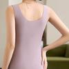 Thermal Tank Top for Women Sleeveless Underwear Top Padded Camisole Undershirt Winter Warm Base Layer for Cold Weather