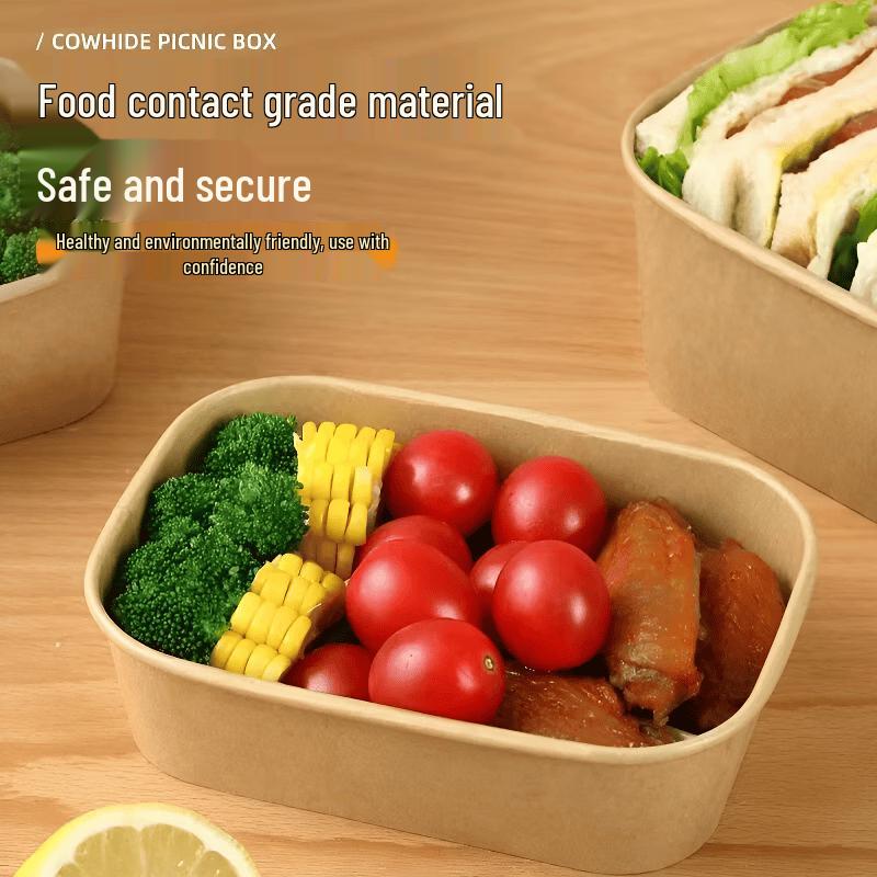 Disposable Food Container with Lid